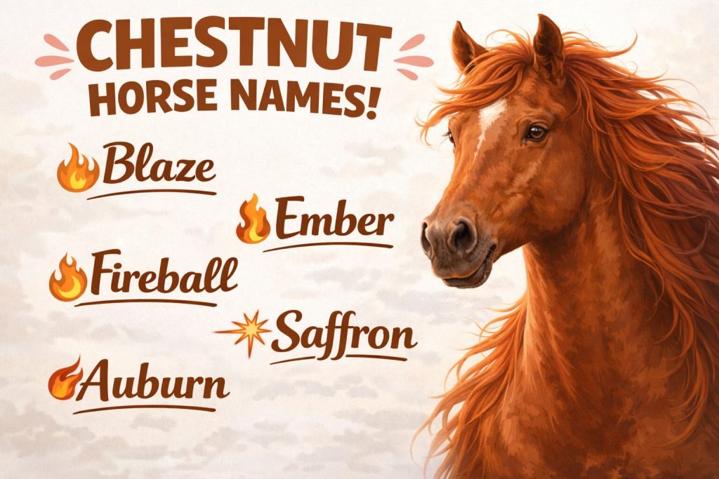 450+ Best Brown Horse Names (By Shades & Personality) 2 Chestnut/brown Horse Names