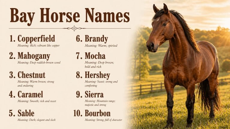 100+ Perfect Bay Horse Names for Your Steed 7 bay horse names