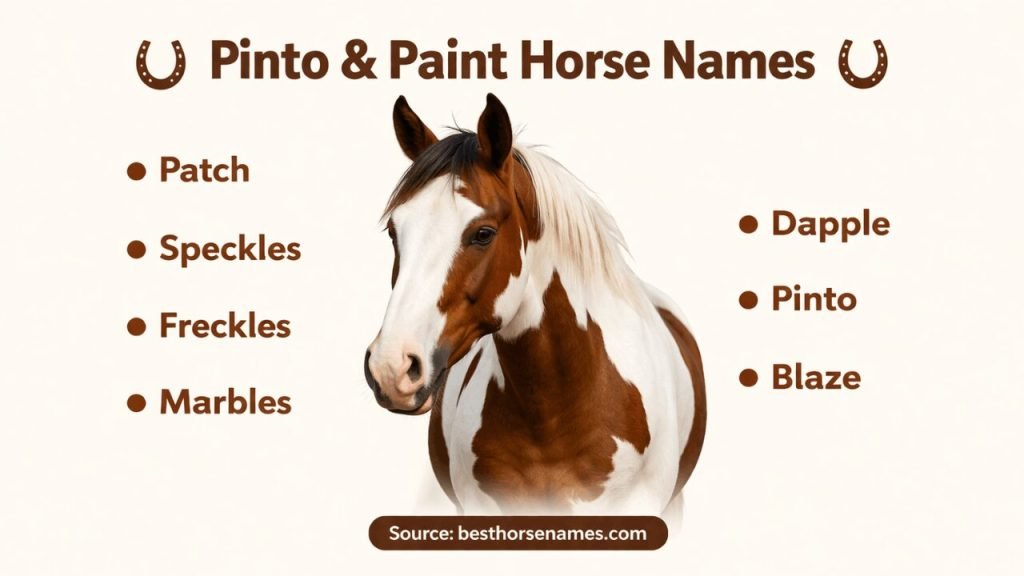 Home 4 Pinto & Paint Horse Names
