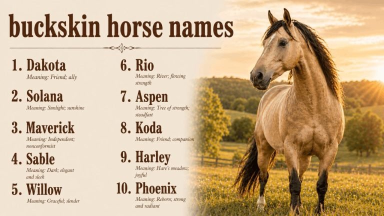 80+ Best Buckskin Horse Names 5 Buckskin Horse Names