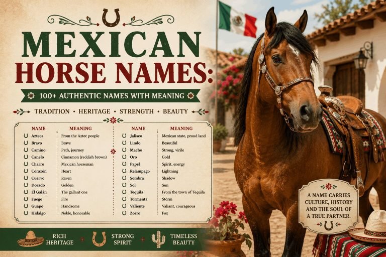 Mexican Horse Names: 100+ Authentic Names With Meanings 35 Mexican Horse Names: 100+ Authentic Names With Meaning